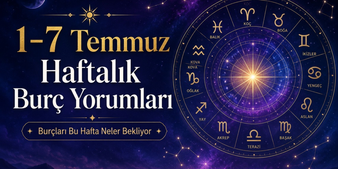 1-7 Temmuz Haftalık Burç Yorumu