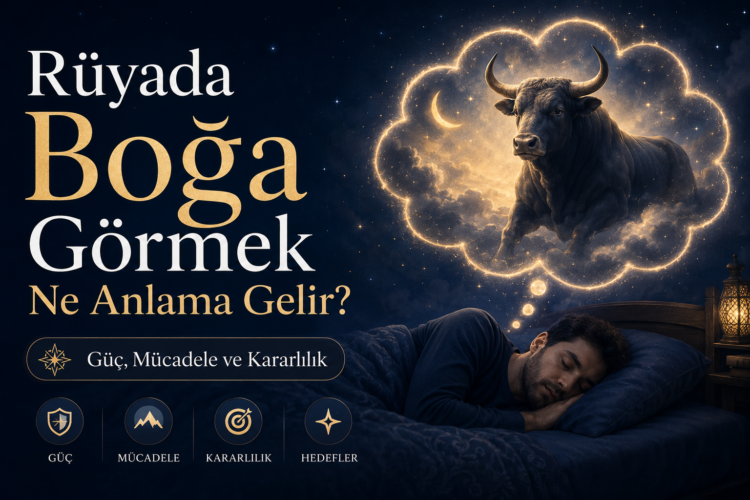 Rüyada Boğa Görmek Ne Anlama Gelir