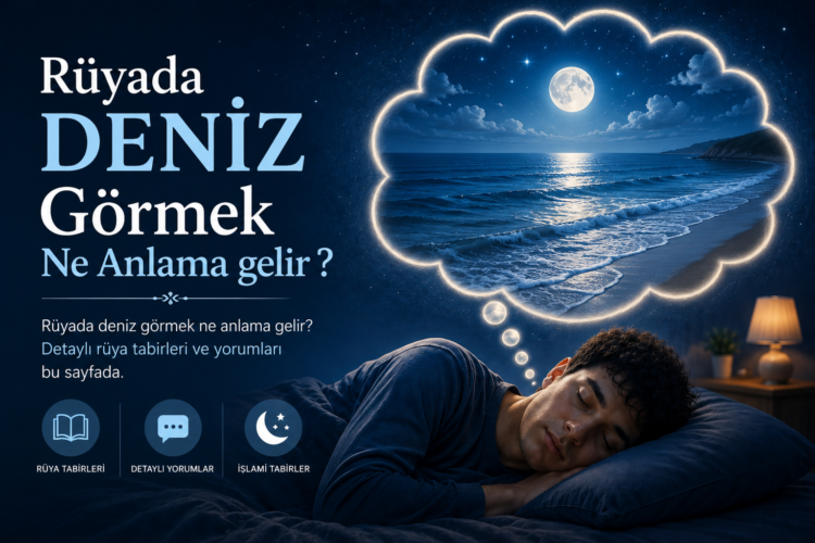 Rüyada Deniz Görmek Ne Anlama Gelir ?