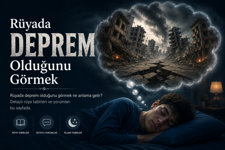 Rüyada Deprem Olduğınu Görmek Ne Anlama Gelir ?