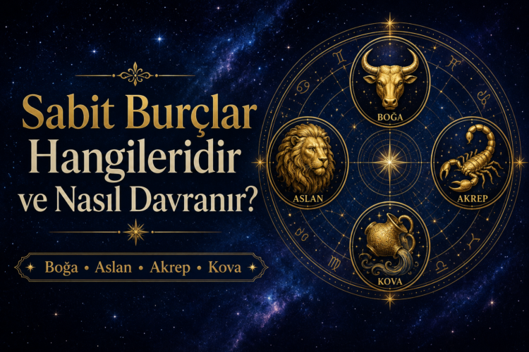Sabit Burçlar Hangileridir ve Nasıl Davranır
